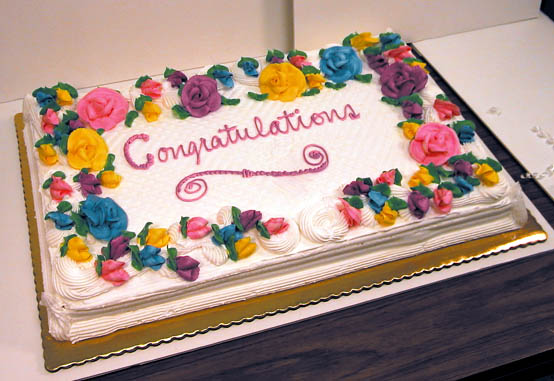 Congratulations Sheet Cake Congratulations Sheet Cake