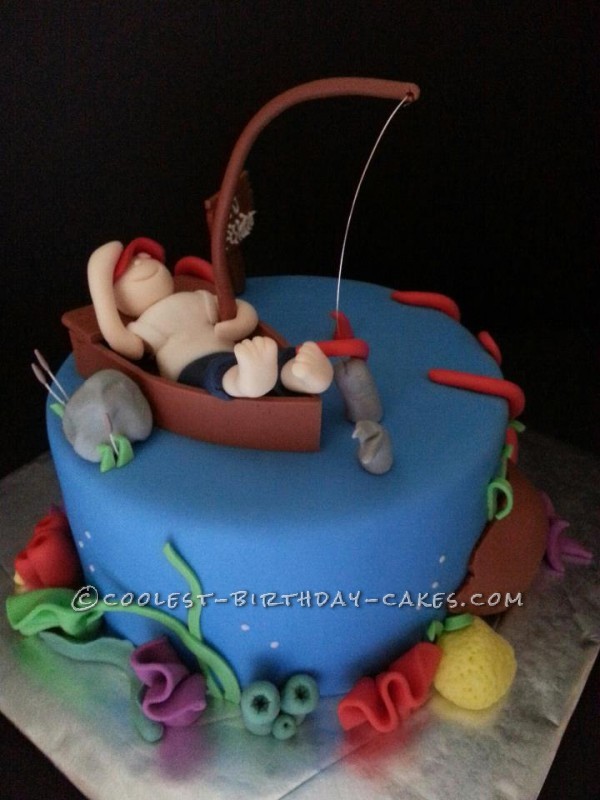 Dad Birthday Fishing Cake Ideas Dad Birthday Fishing Cake Ideas