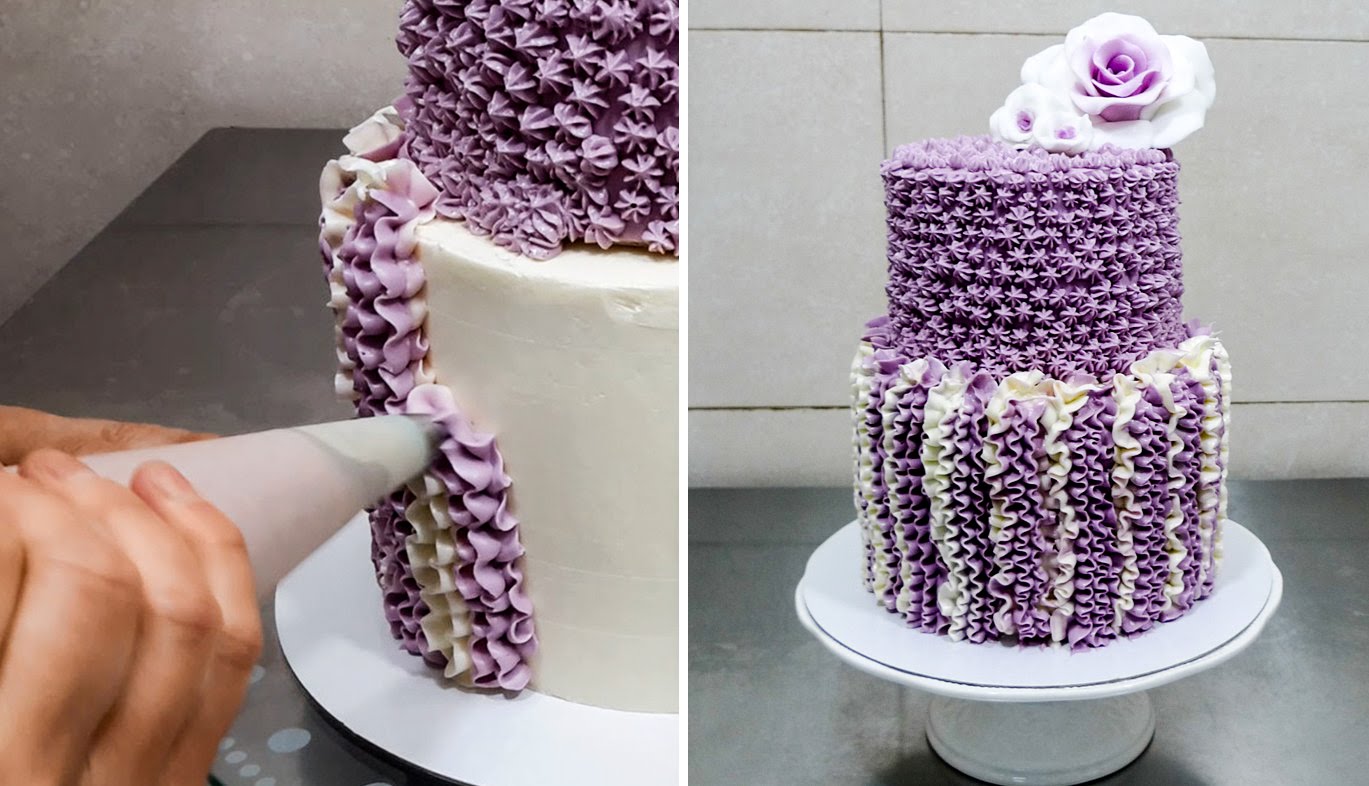 11 Easy Cakes Decorated With Buttercream Photo Buttercream