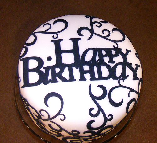 Elegant Birthday Cake Elegant Birthday Cake