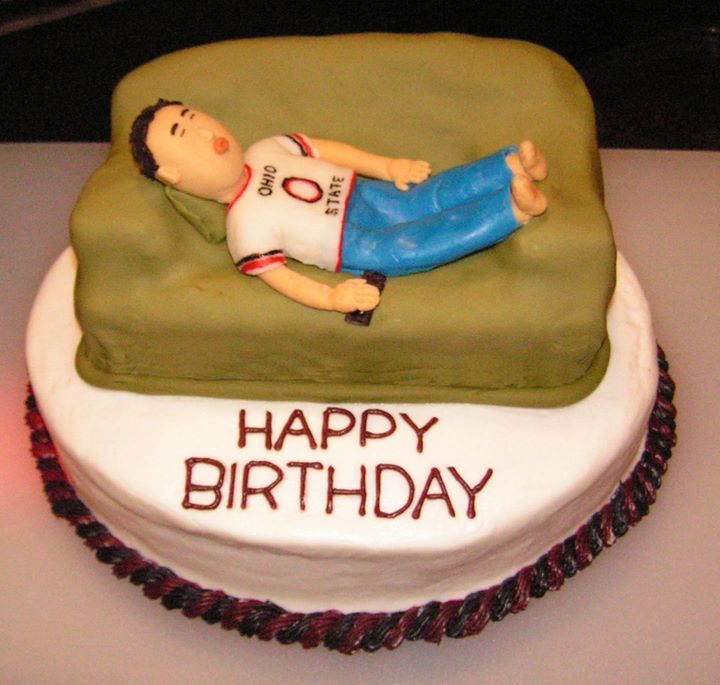 10 Dads Birthday Cakes For Sleeping Photo Fathers Day Birthday