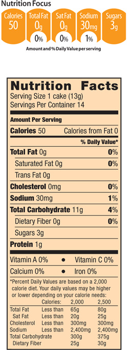 Fit and Active Rice Cakes Nutrition Fit and Active Rice Cakes Nutrition