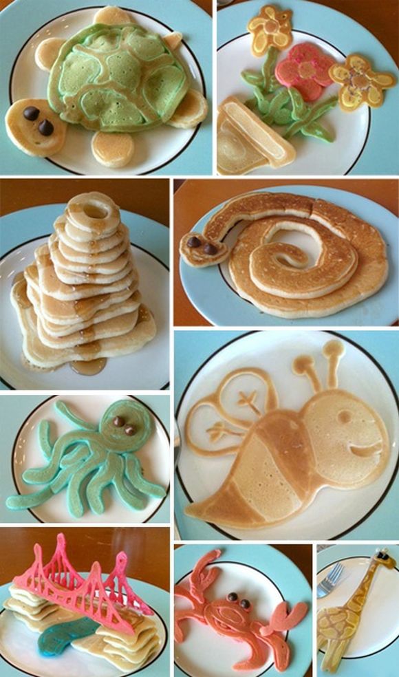 Fun Pancake Designs Fun Pancake Designs