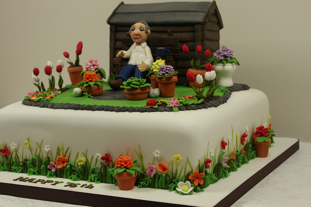 9 Garden Designs With Cakes Photo Birthday Cake Ideas Garden Birthday Cake Ideas