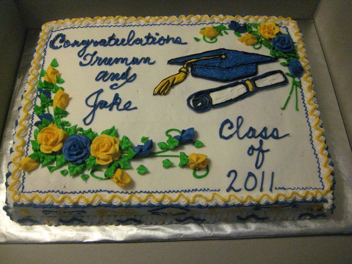 Graduation Sheet Cake Graduation Sheet Cake