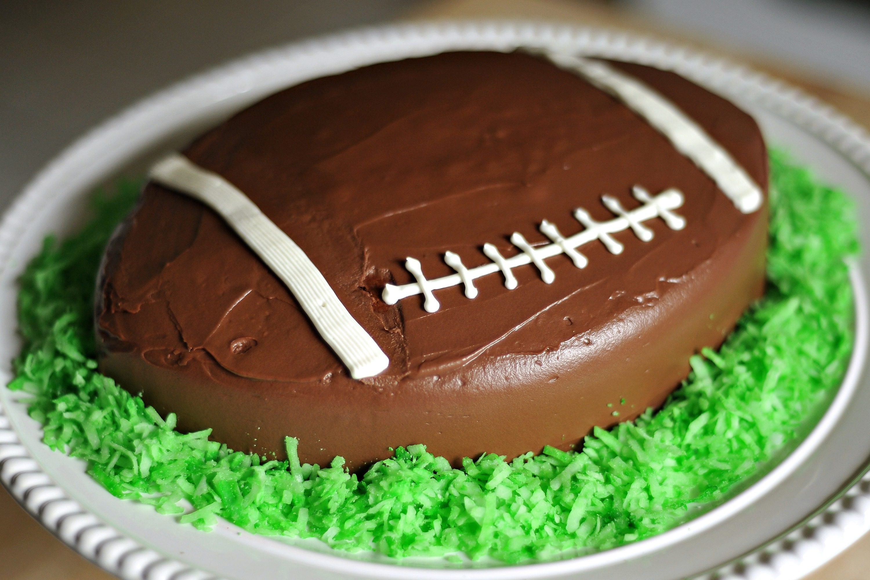 football shaped cake pan