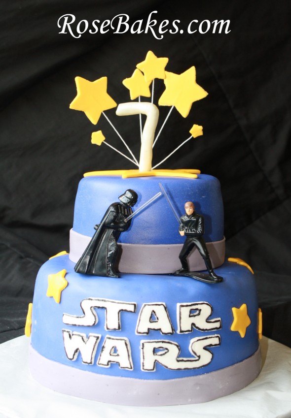 Star Wars Darth Vader Birthday Cake