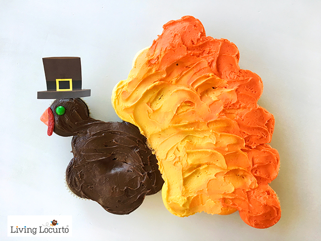 Thanksgiving Pull Apart Cupcake Cakes Thanksgiving Pull Apart Cupcake Cakes