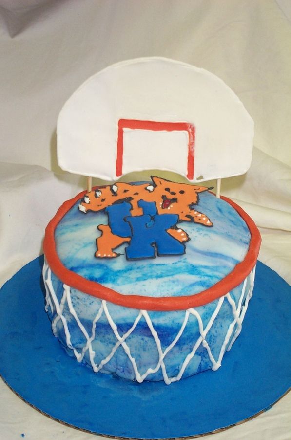 UK Wildcat Basketball Birthday Cakes UK Wildcat Basketball Birthday Cakes