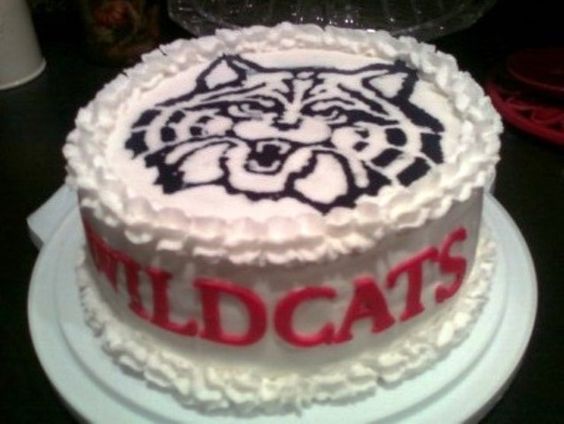 University of Arizona Wildcats Cake University of Arizona Wildcats Cake