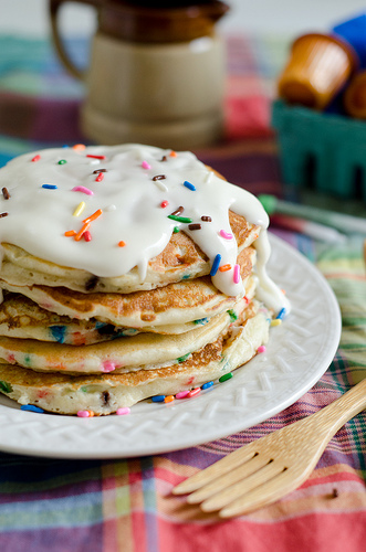 Birthday Cake Pancakes Birthday Cake Pancakes