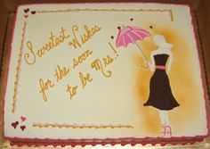 Bridal Shower Sheet Cakes Bridal Shower Sheet Cakes