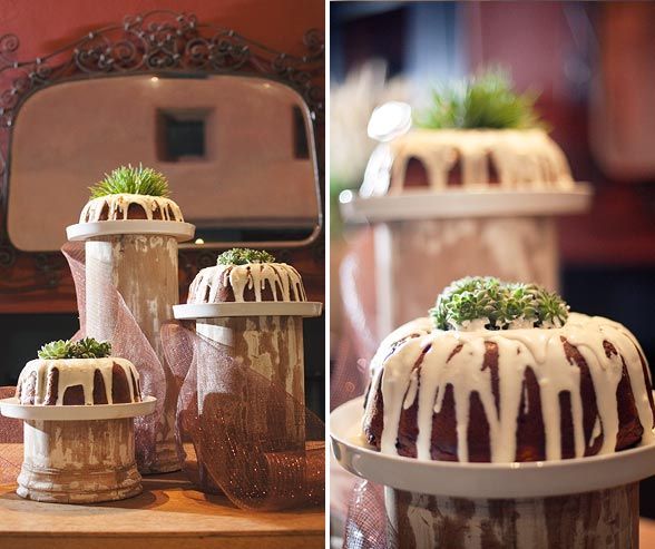 Bundt Wedding Cake Display Bundt Wedding Cake Display