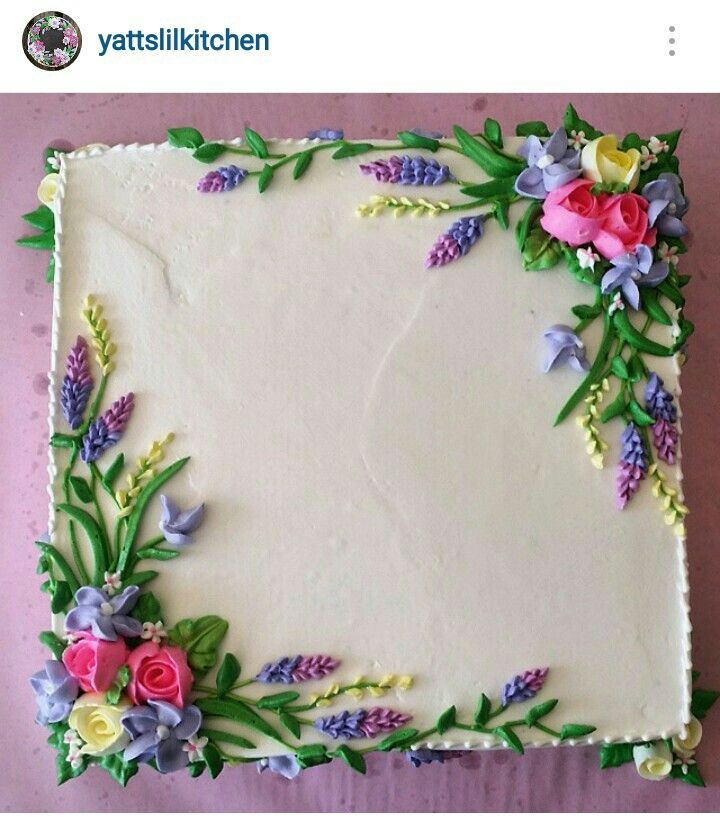 Buttercream Flower Sheet Cakes Buttercream Flower Sheet Cakes