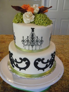Chandelier Cake