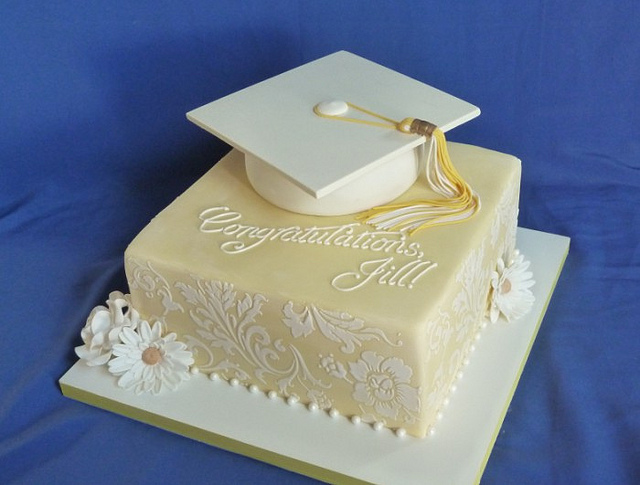 College Graduation Cake