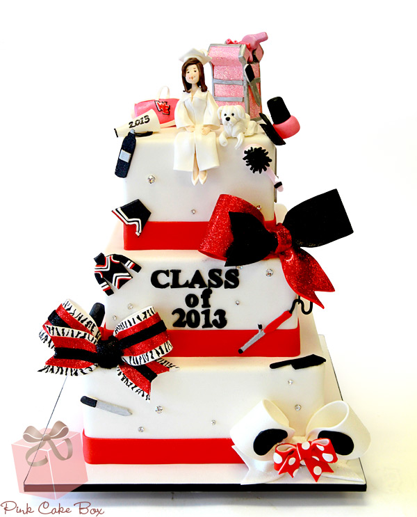 Cosmetology Graduation Cake