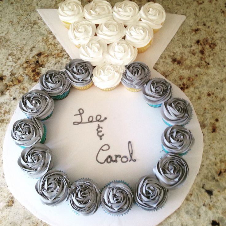 Engagement Party Cupcakes Ring Engagement Party Cupcakes Ring