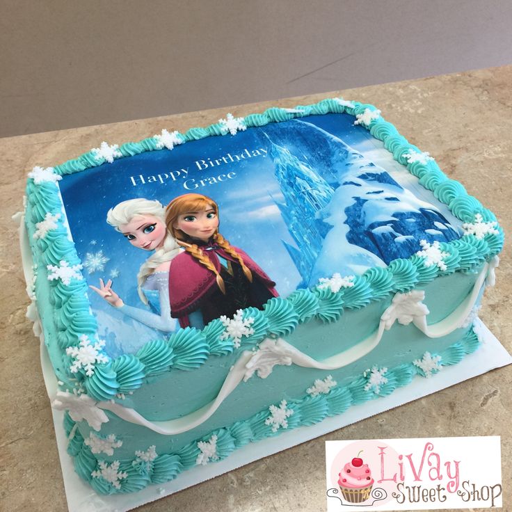 Frozen Birthday Cake Frozen Birthday Cake