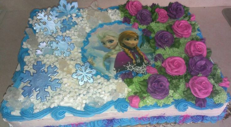 Frozen Sheet Cake Frozen Sheet Cake