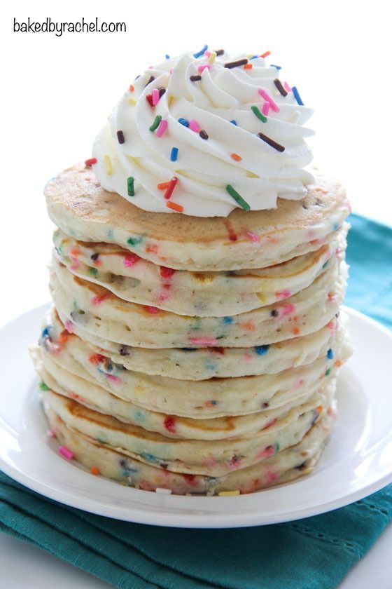 Funfetti Cake Batter Pancakes Funfetti Cake Batter Pancakes