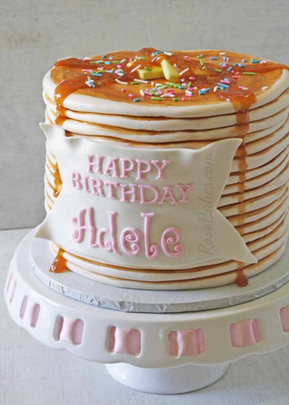 How to Make Pancake Birthday Cakes How to Make Pancake Birthday Cakes