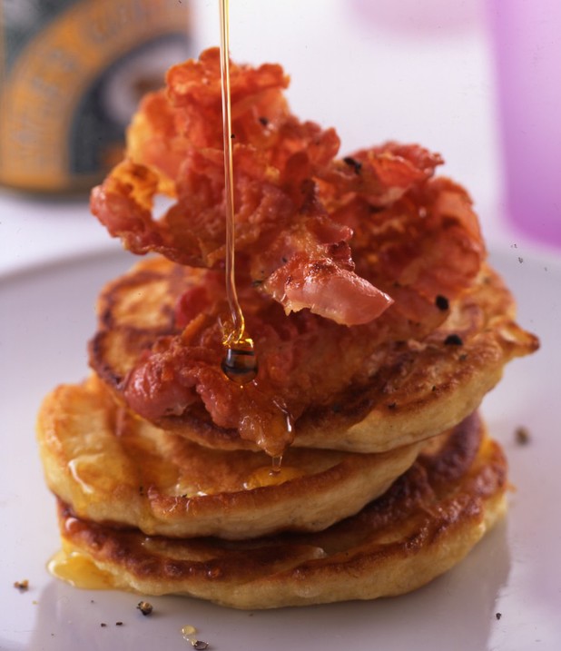 Pancakes and Bacon Breakfast Pancakes and Bacon Breakfast
