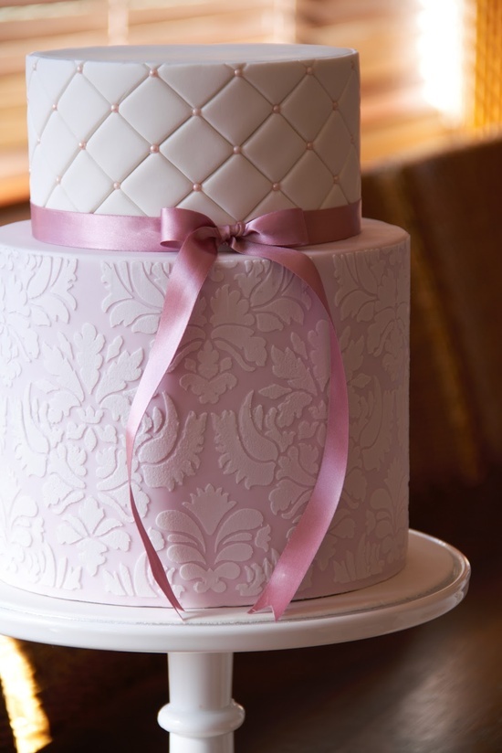 Pink Damask Bridal Shower Cake Pink Damask Bridal Shower Cake
