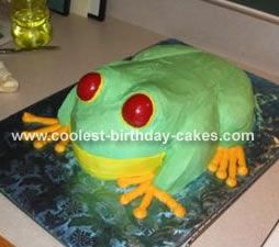 Red-Eyed Tree Frog Cake Red-Eyed Tree Frog Cake