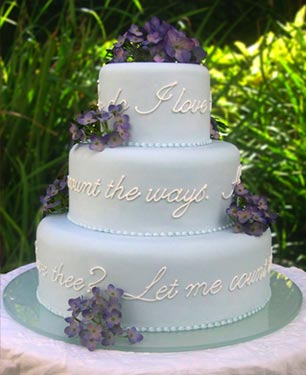 Shakespeare Wedding Cake Shakespeare Wedding Cake