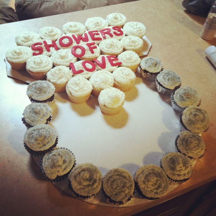 Wedding Ring Bridal Shower Cupcake Cake Wedding Ring Bridal Shower Cupcake Cake