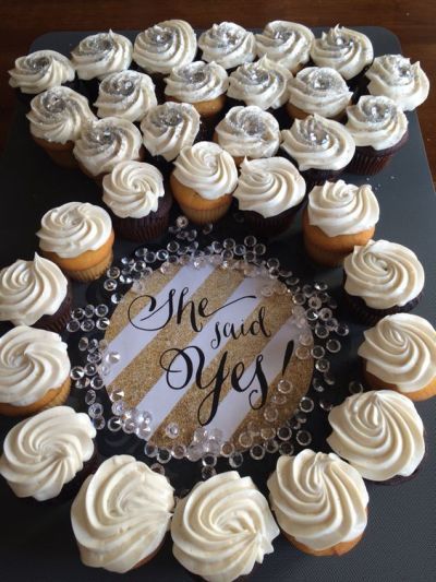 Wedding Ring Bridal Shower Cupcake Cake Wedding Ring Bridal Shower Cupcake Cake