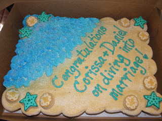 Beach Theme Baby Shower Cake