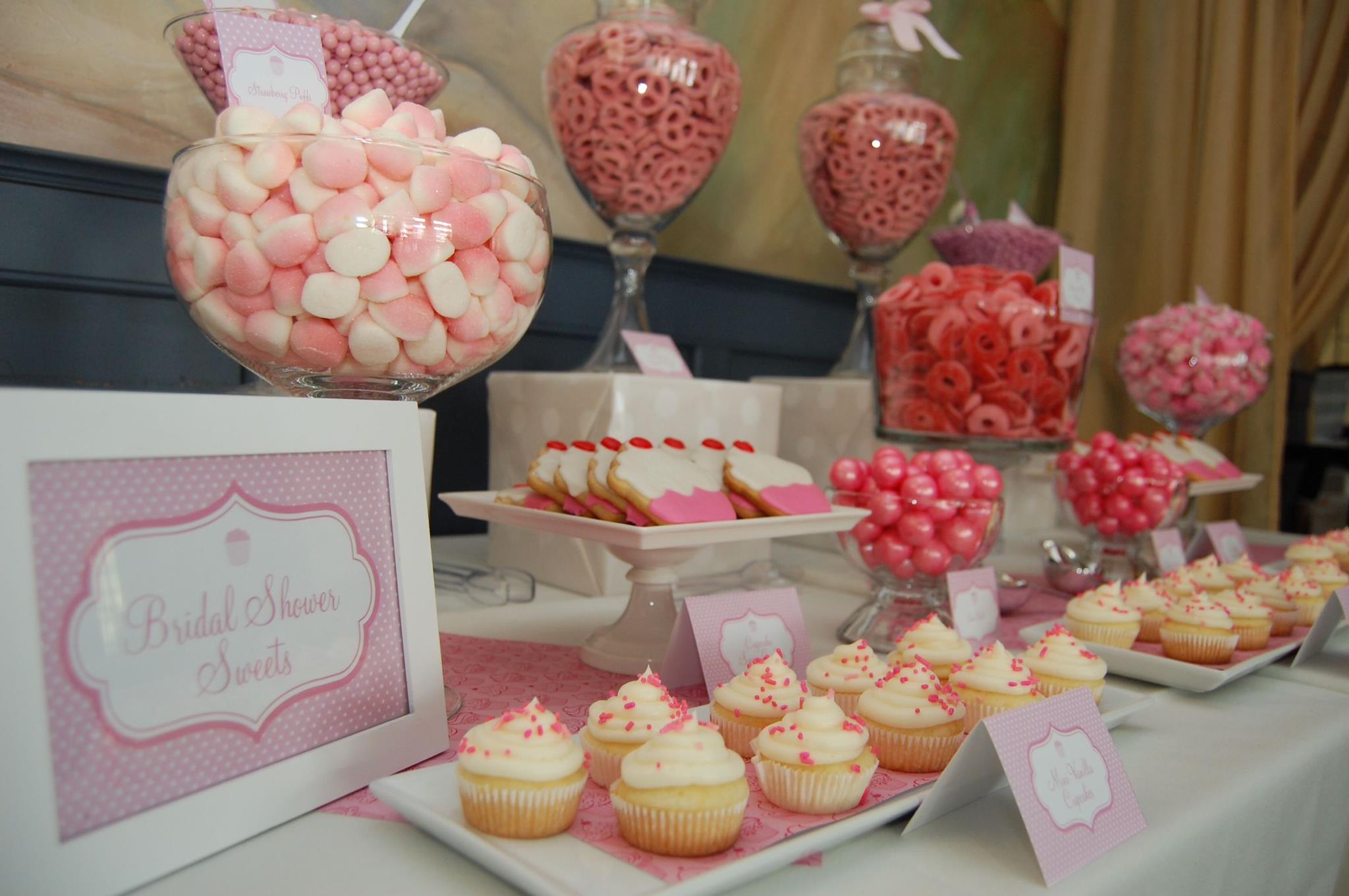 Cupcake Themed Bridal Shower