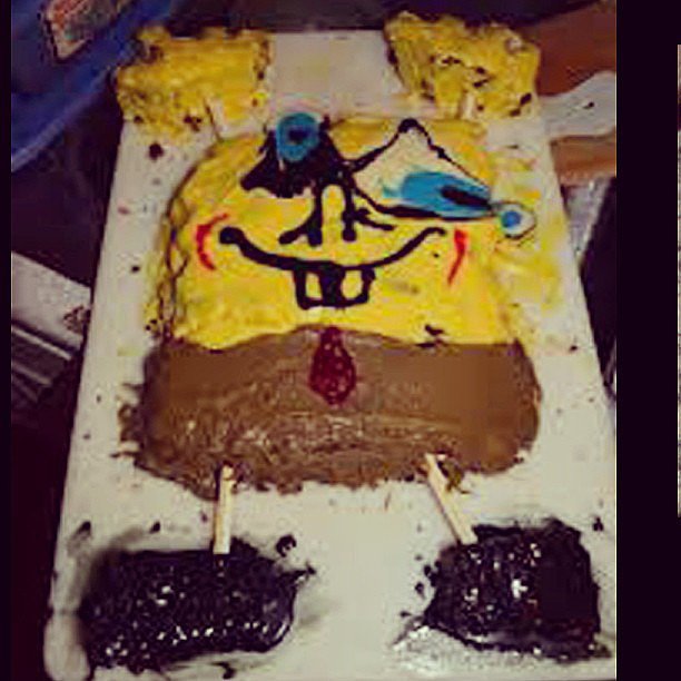 Sponge Bob Cake 5 Spongebob Birthday Cake 25