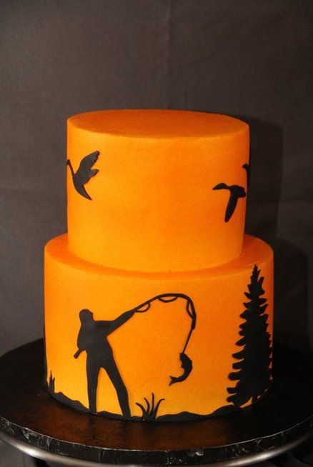 Fishing Birthday Cake Fishing Birthday Cake