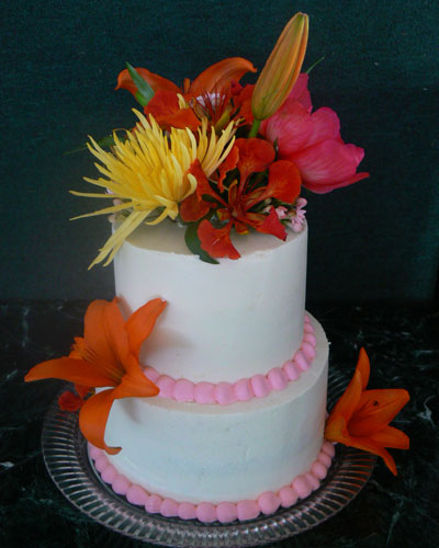 Hawaiian Baby Shower Cake