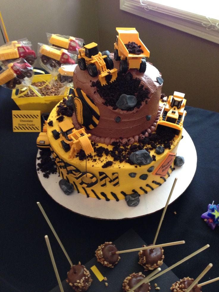 Kit Kat Construction Cake Kit Kat Construction Cake