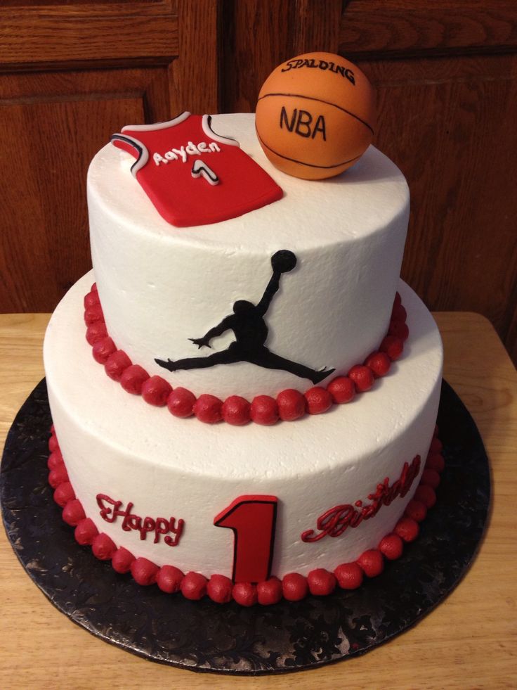 12 Jordan Basketball Cakes For Girls Photo Jordan Basketball