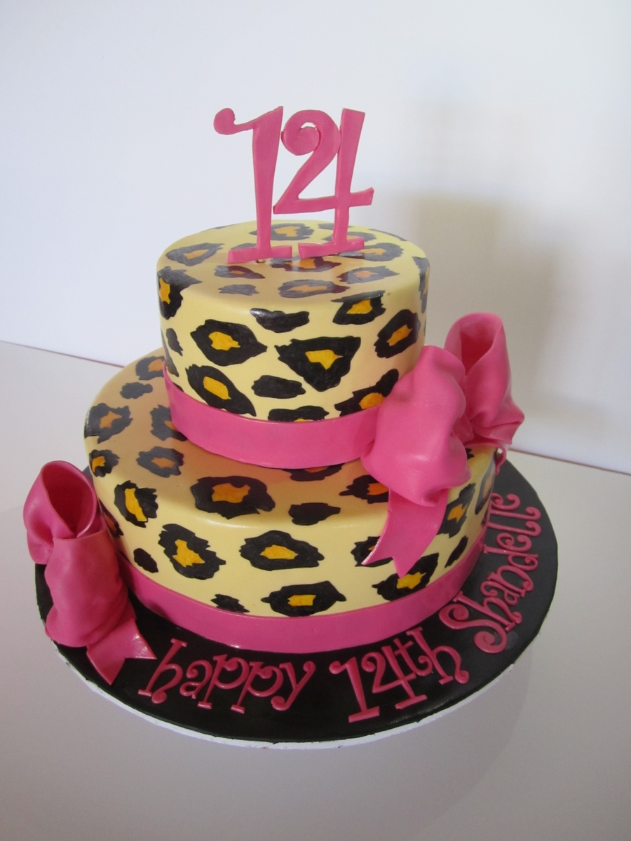 Leopard Print Cake Leopard Print Cake