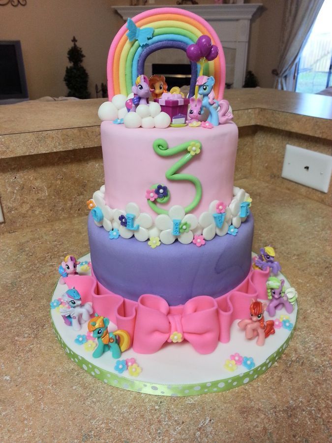 My Little Pony Birthday Party Cake My Little Pony Birthday Party Cake