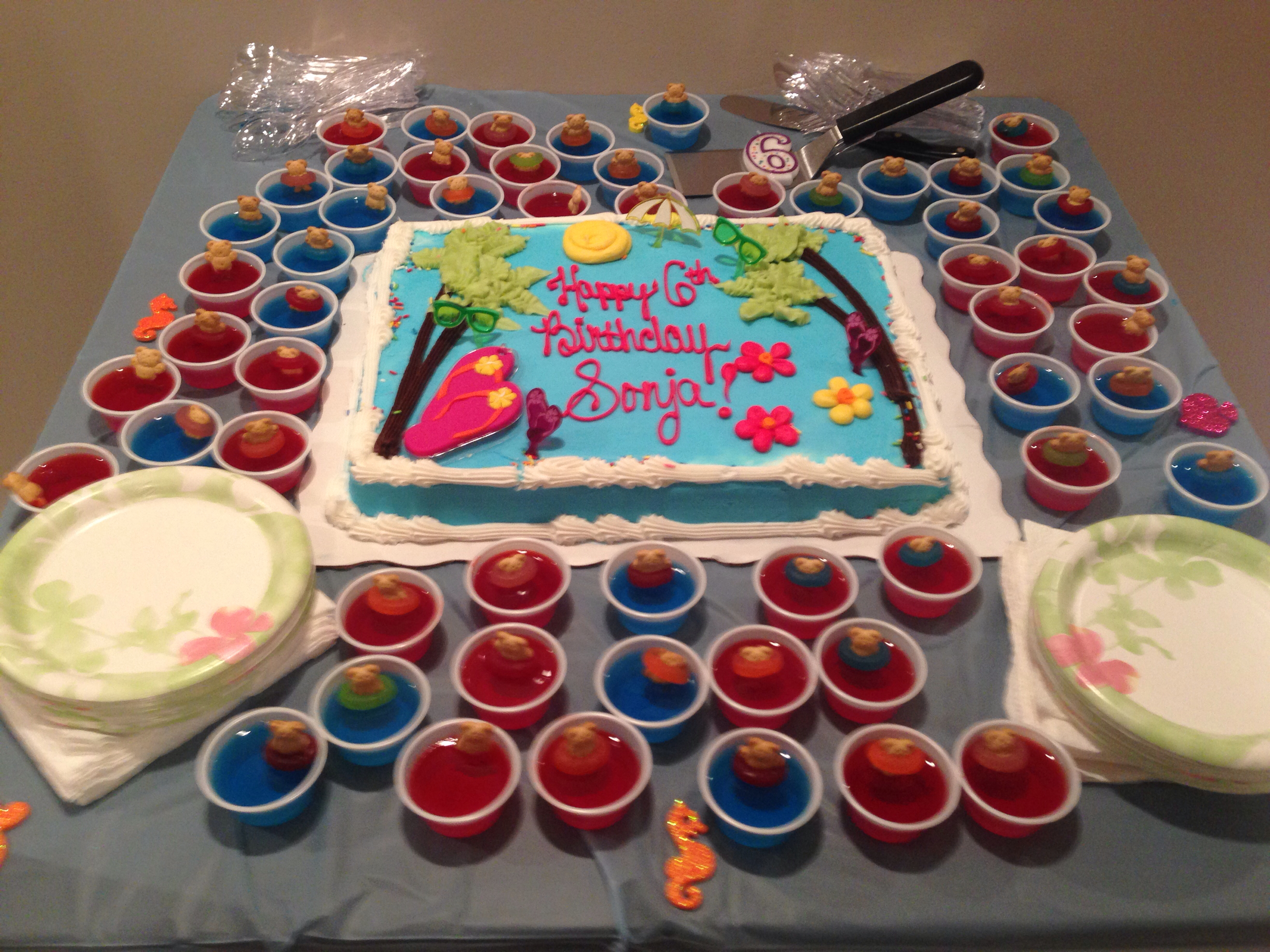 Sam's Club Beach Themed Cake Sam's Club Beach Themed Cake