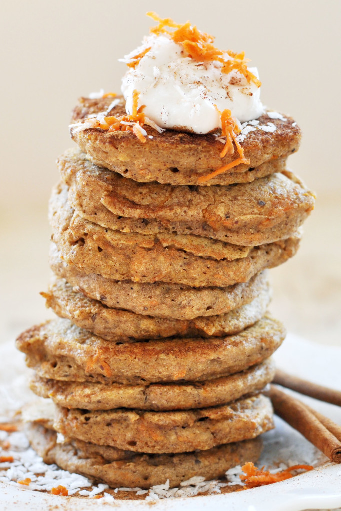 Vegan Carrot Cake Pancakes Recipe Vegan Carrot Cake Pancakes Recipe