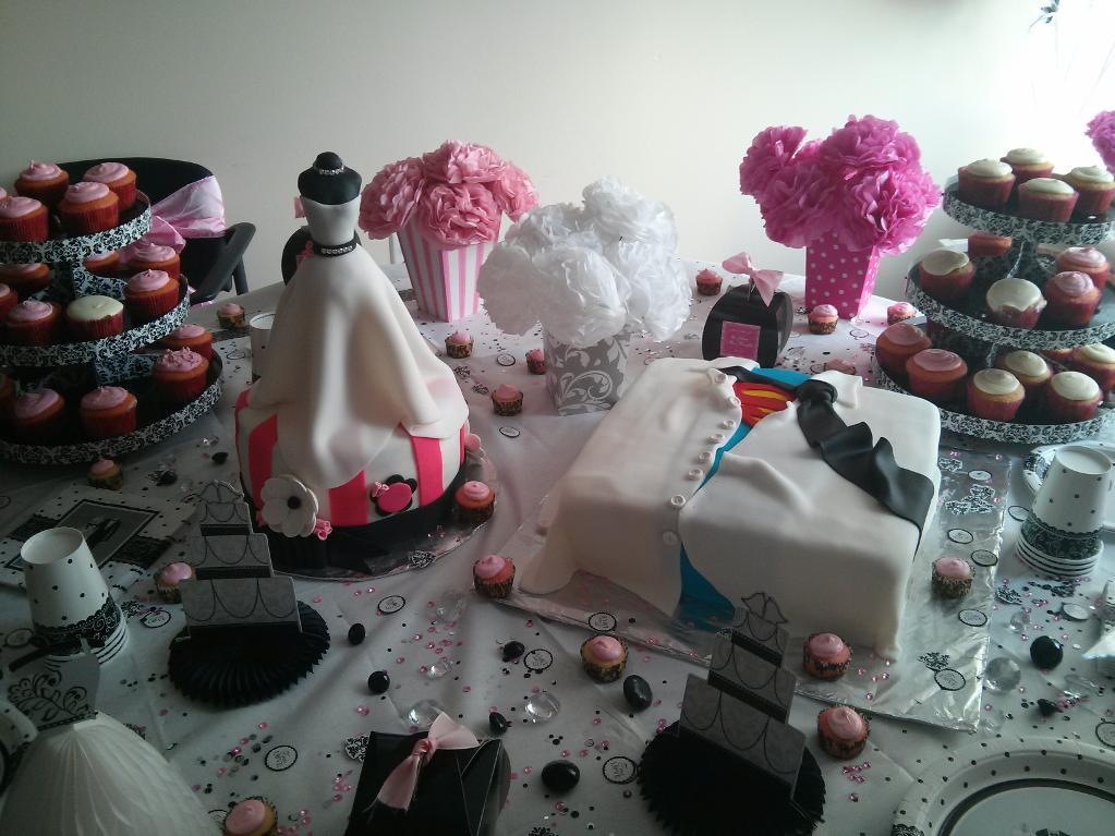 Bride and Groom Bridal Shower Cakes Bride and Groom Bridal Shower Cakes