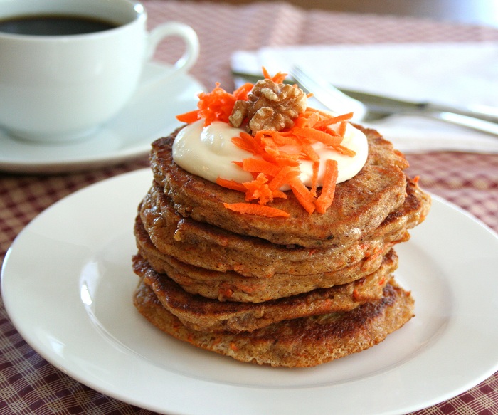 Carrot Cake Pancakes Carrot Cake Pancakes