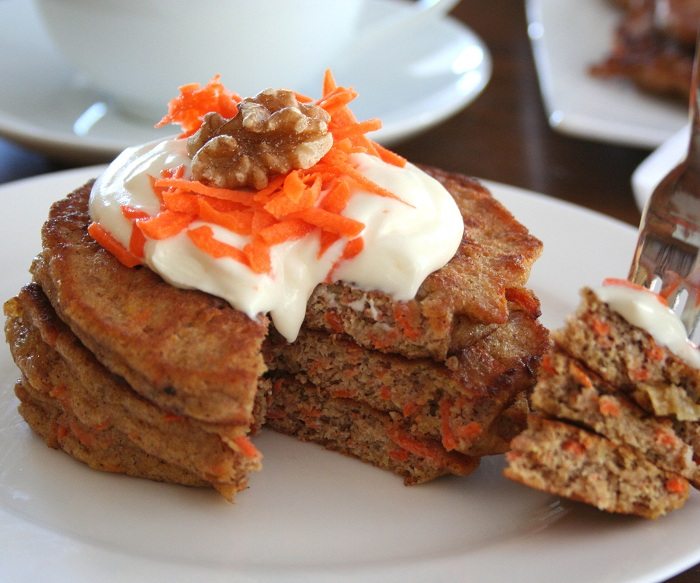 Carrot Cake Pancakes Carrot Cake Pancakes