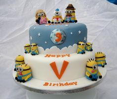Despicable Me Minion Birthday Cake Despicable Me Minion Birthday Cake