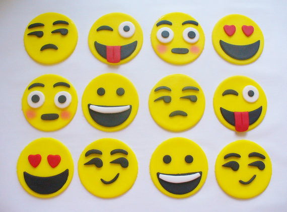 Emoji Cupcake Toppers