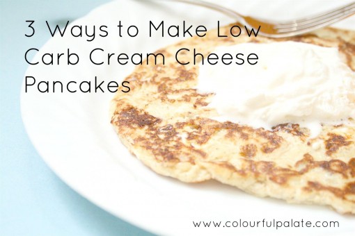 Low Carb Cream Cheese Pancake Recipe Low Carb Cream Cheese Pancake Recipe
