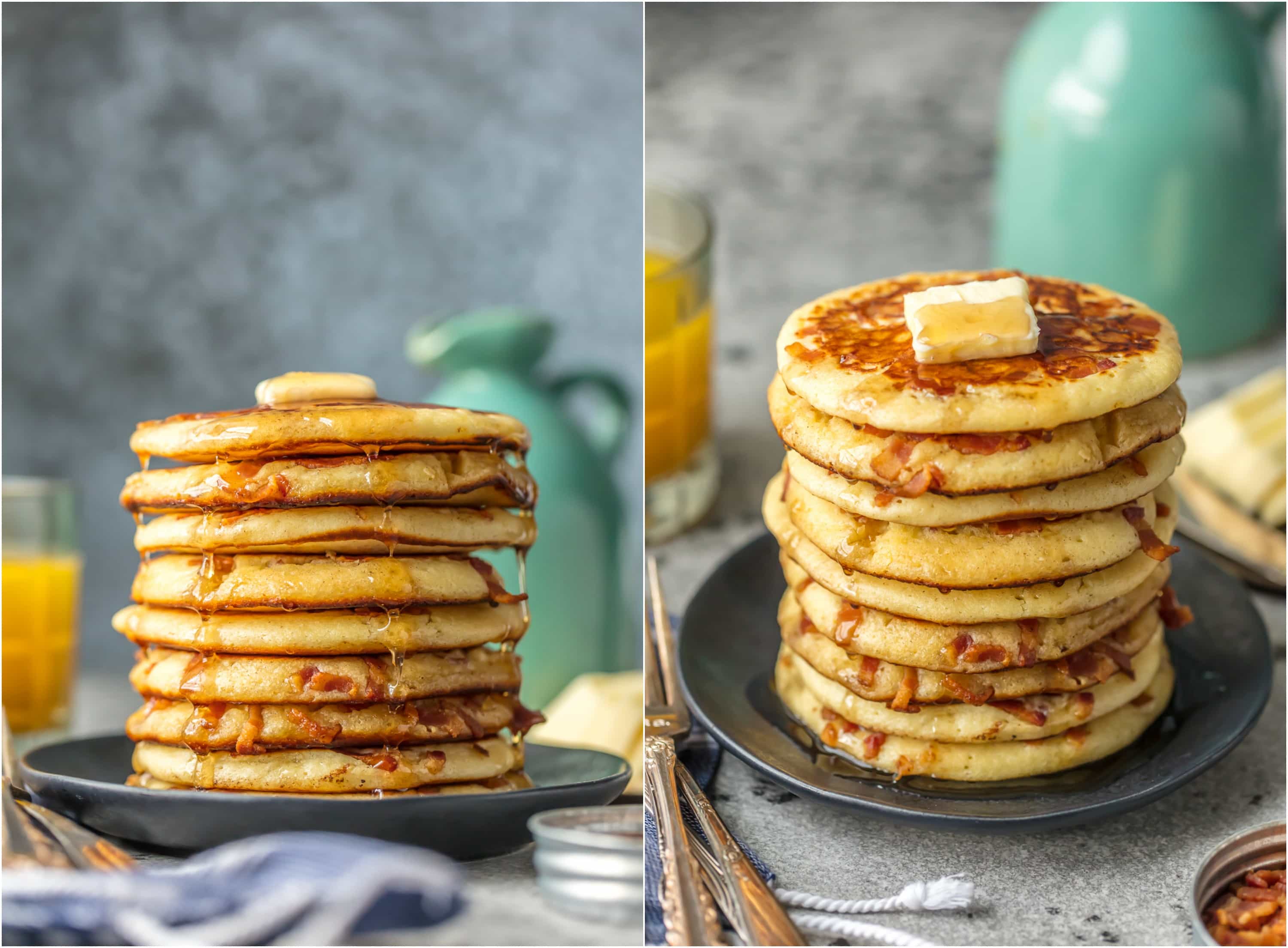 Pancakes and Bacon Pancakes and Bacon